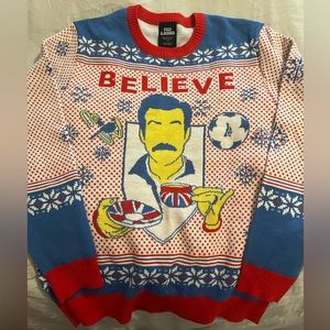 Ted Lasso Christmas sweater men’s size small